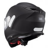 Capacete Moto Texx Kaiman Solid Fosco C/ Óculos Sol Interno E Narigueira Lançamento - Preto Fosco