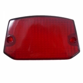 Lente Lanterna Freio Traseira Moto Yamaha Dt 180 Rd 135 Rdz 135 Mod Original Vermelha