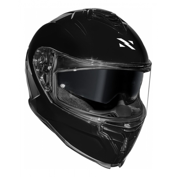 Capacete Moto Norisk Strada 2 Evoque St Monocolor Preto C/ Óculos Interno Masculino Feminino