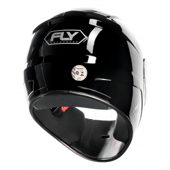Capacete Moto Fechado Fly F9 Hg Classic Masculino Feminino Preto C/ Selo Inmetro