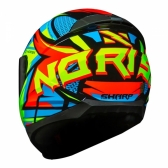 Capacete Moto Fechado Norisk Ff802 Razor Sharp Colorido Preto Amarelo Masculino Feminino Esportivo