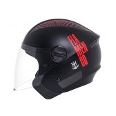 Capacete Moto Aberto Joy 23 San Marino Street By Taurus Flamengo Maior Do Mundo Oficial Lançamento - Preto