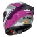 Capacete Moto LS2 FF358 Pro Classsic Striker Rosa Esportivo C/ Spoiler Masculino Feminino Lançamento