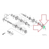 Trava Fixação Pinhão Pião Moto Nx 400 Falcon 98/08 Falcon 400i 2011 2012 2013 Original Honda