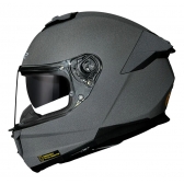 Capacete Moto Fechado Ls2 Ff808 Stream 2 Monocolor Cinza Concrete Esportivo C/ Óculos Interno