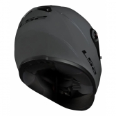 Capacete Moto Ls2 Ff358 Classic Monocolor Nardo Grey Cinza Brilho Esportivo Masculino Feminino