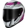 Capacete Moto LS2 FF358 Pro Classsic Striker Rosa Esportivo C/ Spoiler Masculino Feminino Lançamento