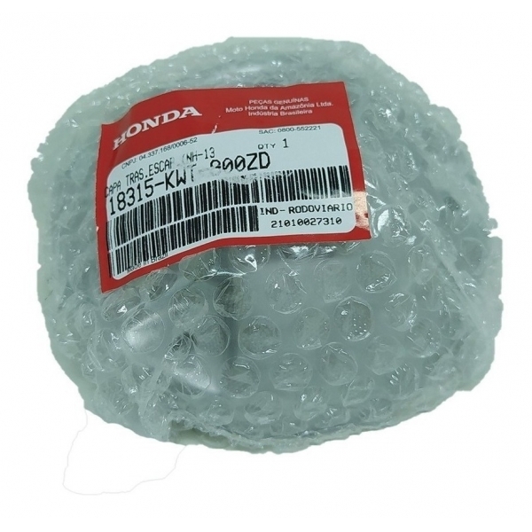 Capa Boca Ponteira Bocal Escape Escapamento Xre 300 2009 até 2023 Original Honda 18315-KWT-900ZD