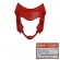 Carenagem Central Farol Moto Xr 300l Tornado Vermelha 2025 2026 2027 Original Honda Vermelho
