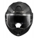 Capacete Moto Robocop Ls2 Ff901 Advant X Modular Articulado 180 Graus Preto Fosco C/ Óculos