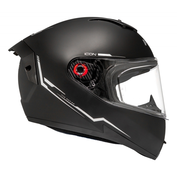Capacete Moto Peels Icon Solid Classic Preto Esportivo C/ Óculos Interno C/ Selo Inmetro LANÇAMENTO