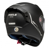 Capacete Moto Peels Icon Solid Classic Preto Esportivo C/ Óculos Interno C/ Selo Inmetro LANÇAMENTO