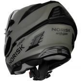 Capacete Moto Robocop Norisk Avenger Articulado 180 Graus C/ Óculos Interno Lançamento - Oliva Fosco