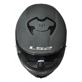 Capacete Moto Fechado Ls2 Ff808 Stream 2 Monocolor Cinza Concrete Esportivo C/ Óculos Interno