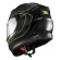 Capacete Moto Esportivo Texx Strike Ls Panther 2 Masculino Feminino Promoção Lançamento - Verde Preto