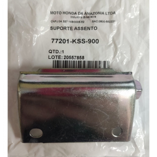 Dobradiça Suporte Banco Moto Biz 100 Biz 125 Original Honda