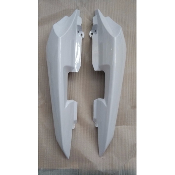 Rabeta Moto Yamaha Fazer 150 Branca 2014 2015 2016 2017 2018 2019 Carenagem Traseira Branco