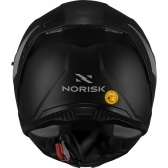 Capacete Moto Esportivo Fechado Norisk Strada 2 Monocolor Preto Fosco C/ Óculos Interno Lançamento