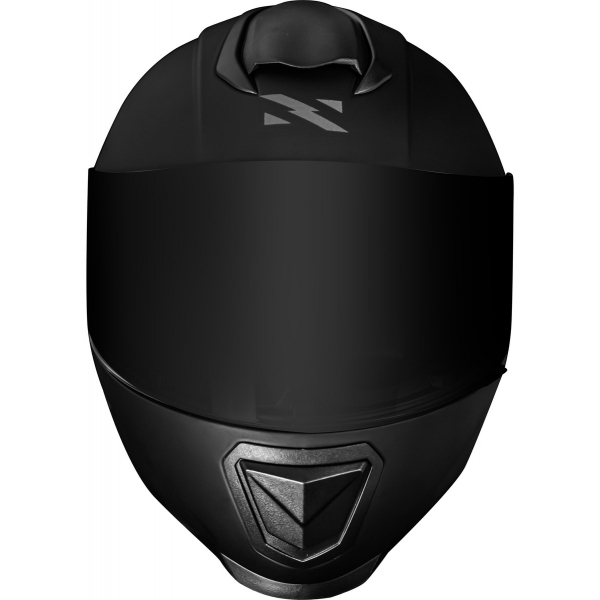 Capacete Moto Norisk Razor Black Edition Monocolor Preto Fosco C/ Viseira Fumê Masculino Feminino