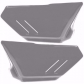 Par De Tampa Lateral Motoo Honda Cb 400 Cb 450 Carenagem Modelo Original S/ Pintura