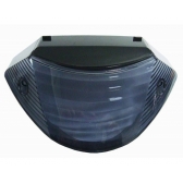 Lente Da Lanterna Freio Traseira Moto Cb 600 Hornet 2005 2006 2007 Modelo Original - Fumê