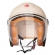 Capacete Moto Aberto Joy 23 San Marino Street By Taurus Flamengo Maior Do Mundo Oficial Lançamento - Bege