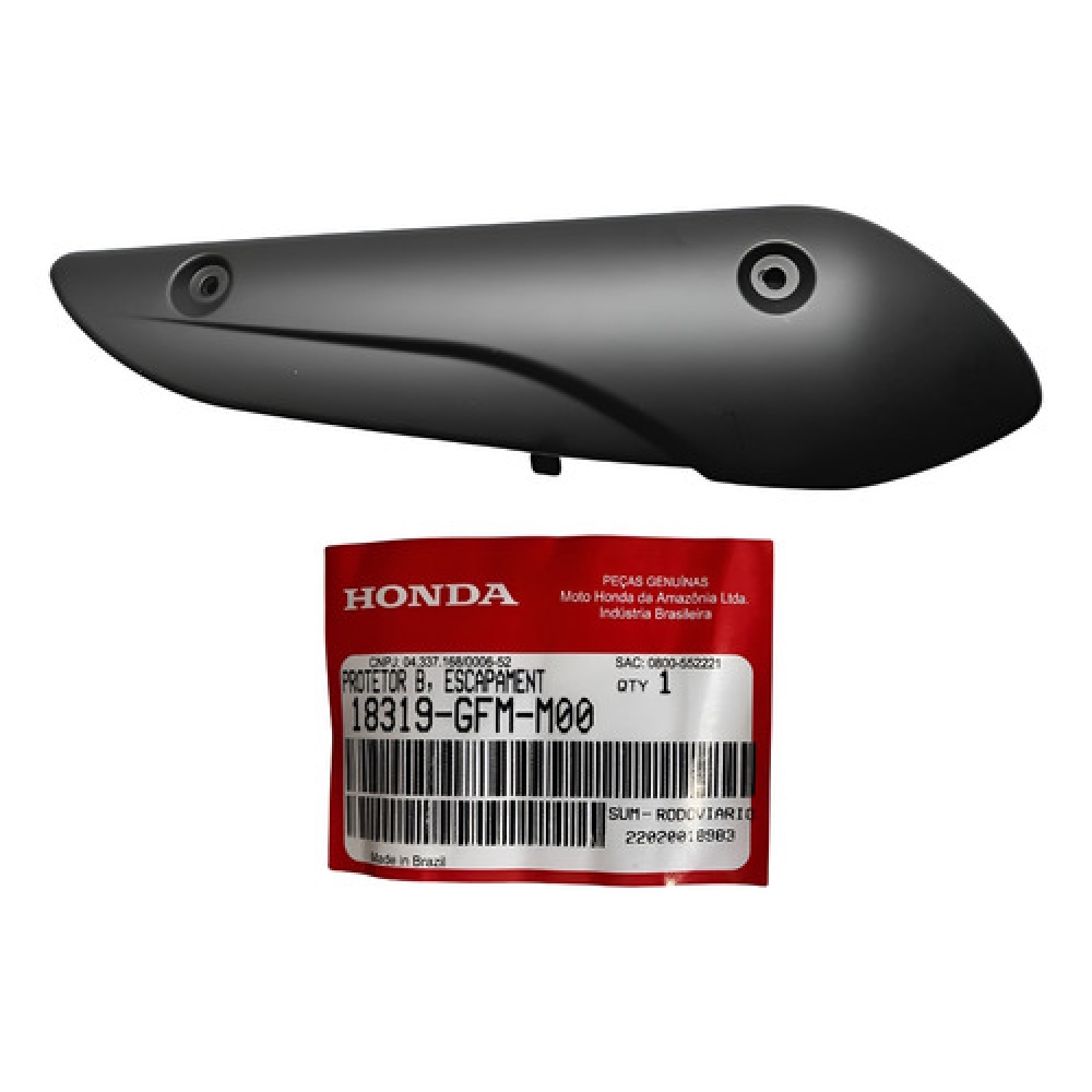 Protetor Escapamento Lead 110 ( B ) Externo Original Honda