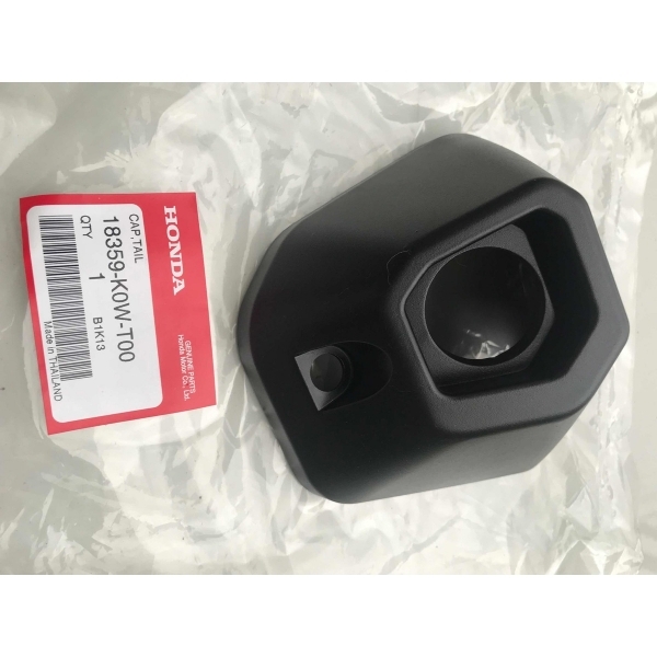 Protetor Ponta Bocal Escape Escapamento Moto Adv 150 2021 2022 2023 2024 Original Honda