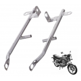 Alça Traseira Lateral Moto Honda Cb 400 Cb400 1981 1982 1983 1984 1985 1986 1987 Cromada Pro Tork
