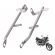 Alça Traseira Lateral Moto Honda Cb 400 Cb400 1981 1982 1983 1984 1985 1986 1987 Cromada Pro Tork