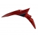 Paralama Dianteiro Moto Nxr Bros 160 Abs 2025 2026 Vermelha Original Honda 61000K1S920ZB Vermelho