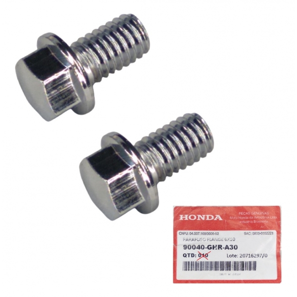 Par Parafuso Fixação Protetor Escapamento Escape Xr250 Tornado Nx400 Falcon Bros 125 150 160 Xlr 125