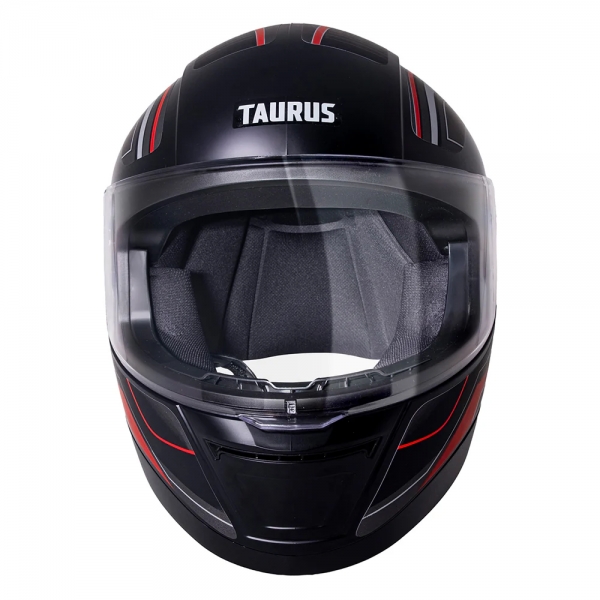 Capacete Moto Taurus San Marino Th7 Trama Modelo Novo Masculino Feminino C/ Selo Inmetro - Preto Fosco