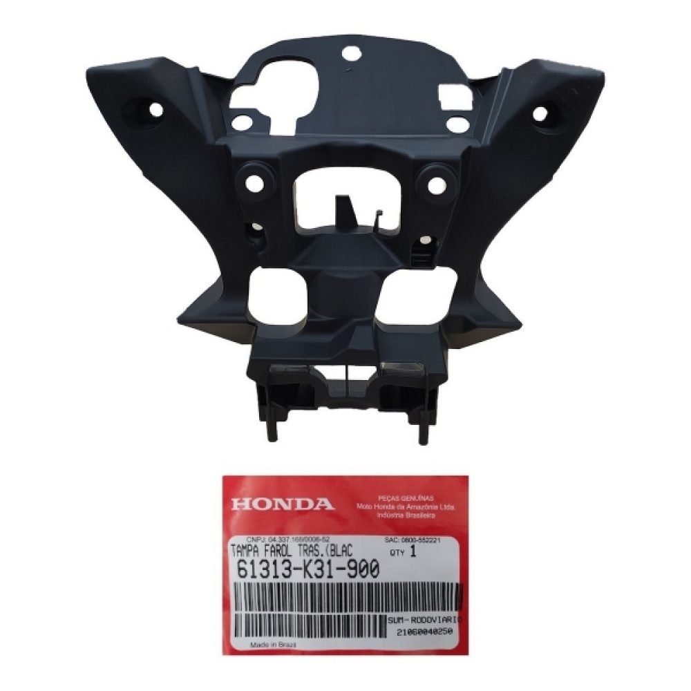 Tampa Aranha Suporte Traseiro Farol Painel Cb 250 F Twister 2016 17 18 19 20 21 2022 Original Honda