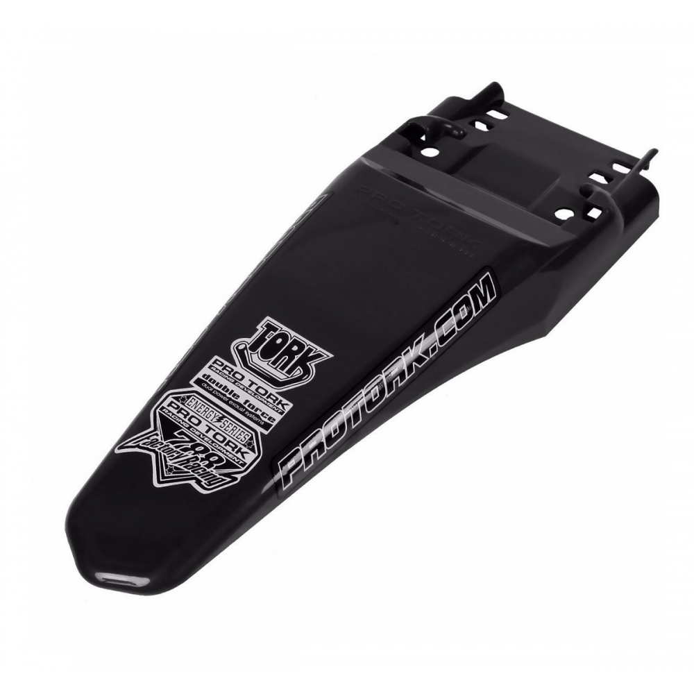 Paralama Traseiro Universal Mx2 Motocross Trilha Off Road Pro Tork - Preto