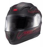 Capacete Moto Esportivo Texx Strike Ls Panther 2 Masculino Feminino Promoção Lançamento - Preto Fosco Vermelho