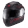 Capacete Moto Esportivo Texx Strike Ls Panther 2 Masculino Feminino Promoção Lançamento - Preto Fosco Vermelho