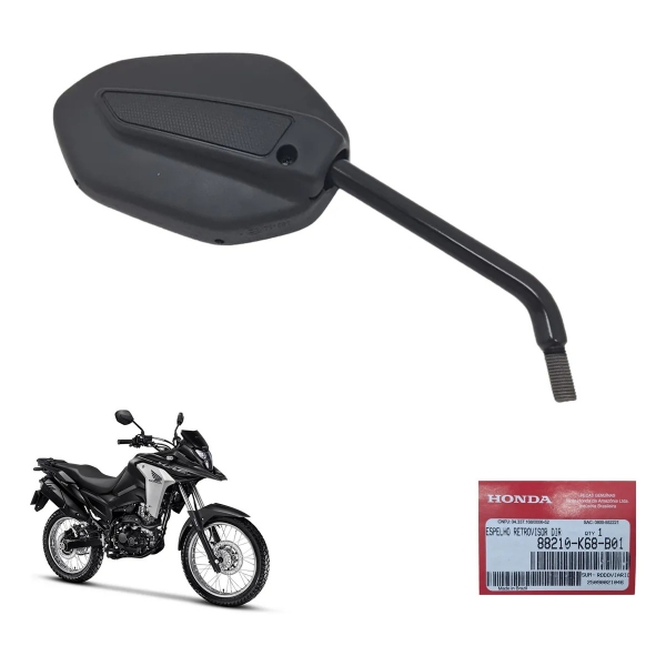 Espelho Retrovisor Lado Direito Moto Xre 190 2025 2026 Original Honda 88210K68B01