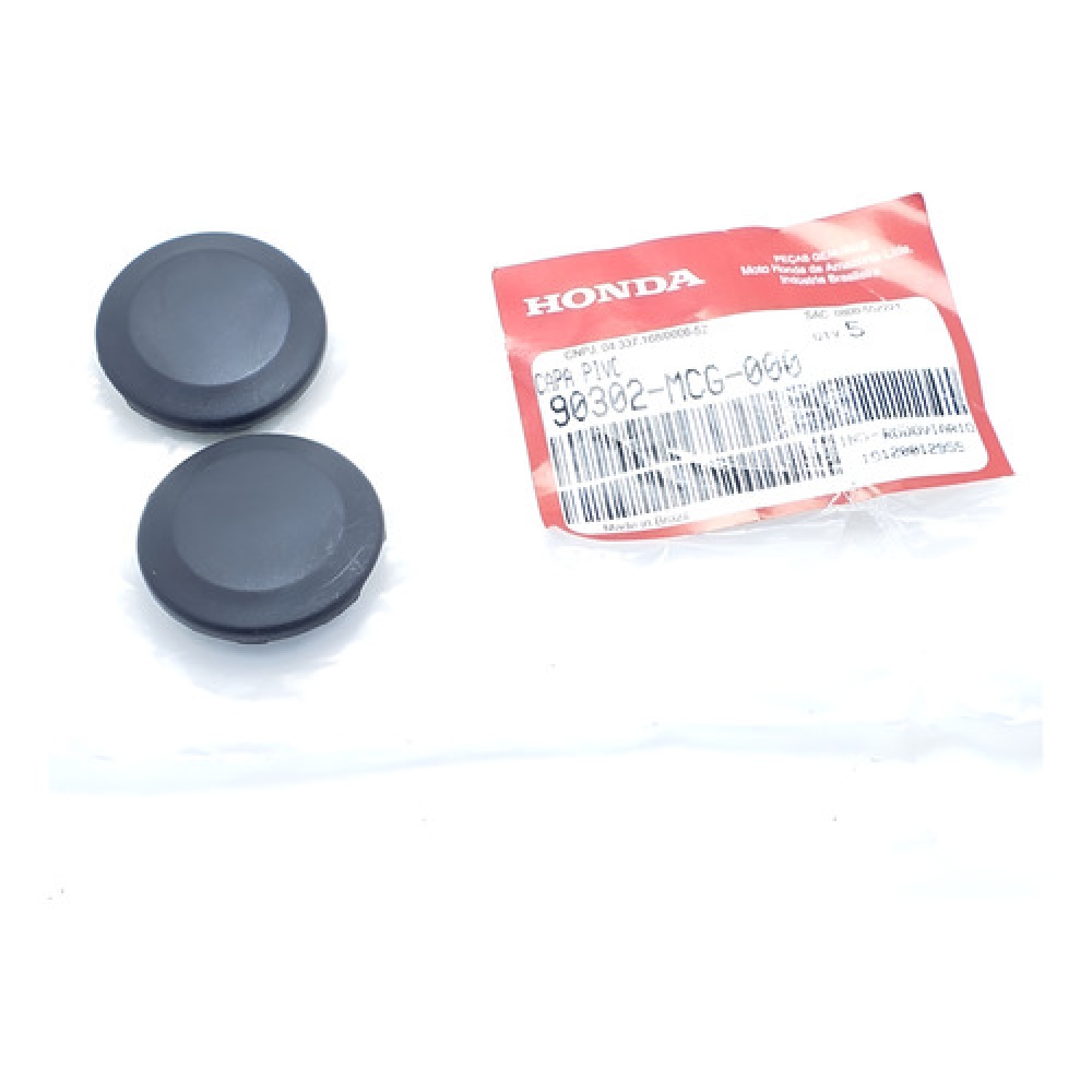 Par De Tampa Chassi Eixo Balança Nx 400 Falcon Original Honda