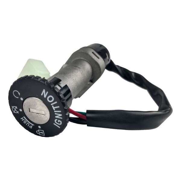 Chave Contato Miolo Ignição Moto Shineray Jet 50cc 2012 2013 2014 2014 2016 2017 2018 2019 2020 2021