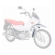 Paralama Dianteiro Moto Pop 110 110I 2016 2017 2018 2019 2020 2021 2022 Vermelho Preto Branco Tork - Branca