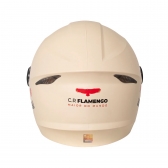 Capacete Moto Aberto Joy 23 San Marino Street By Taurus Flamengo Maior Do Mundo Oficial Lançamento - Bege