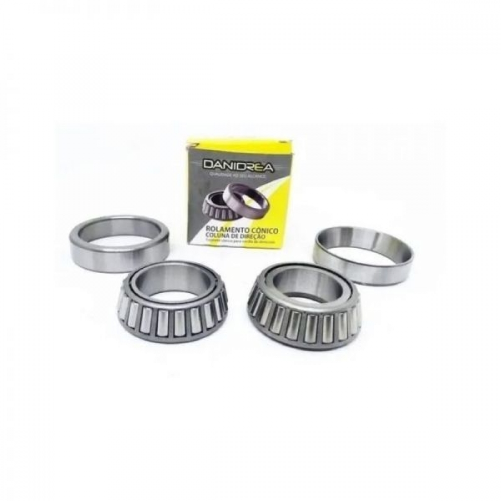 Caixa Direção Bros 125 150 160 Xre190 Xr 250 Tornado Xr200 Xre300 Falcon Sahara 350 Rolamento Cônico