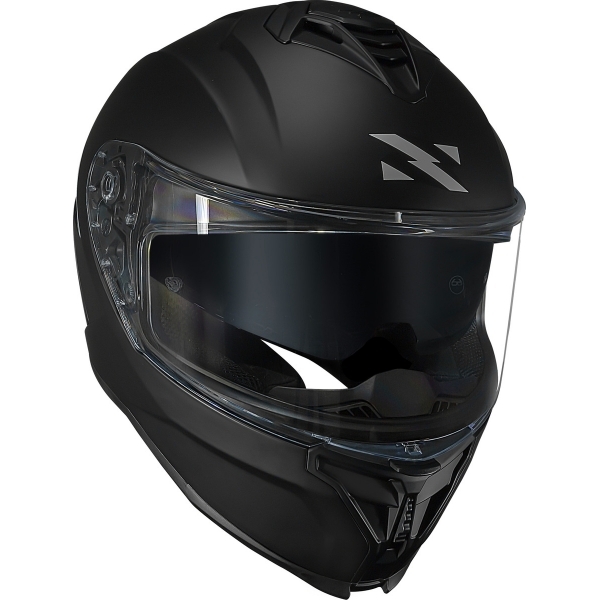 Capacete Moto Esportivo Fechado Norisk Strada 2 Monocolor Preto Fosco C/ Óculos Interno Lançamento