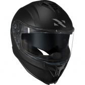 Capacete Moto Esportivo Fechado Norisk Strada 2 Monocolor Preto Fosco C/ Óculos Interno Lançamento