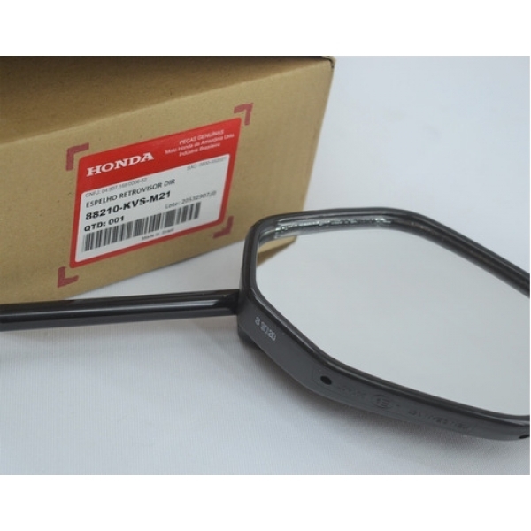Par Espelho Retrovisor Moto Titan 160 Fan 160 2018 2019 2020 2021 2022 2023 2024 Original Honda