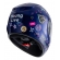 Capacete Moto Infantil Criança Fly Young Live Azul Preto Vermelho C/ Selo Inmetro Masculino Feminino - Azul