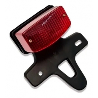 Suporte Placa Moto Xls 125 Duty Xl 250 Xlx 250 Completo C/ Lanterna Freio