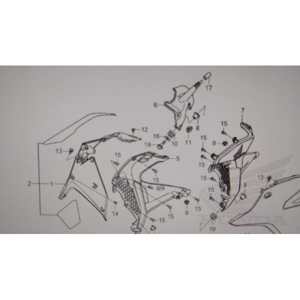 Duto De Ar Moto Xre 300 2016 2017 2018 2019 2020 Original Honda