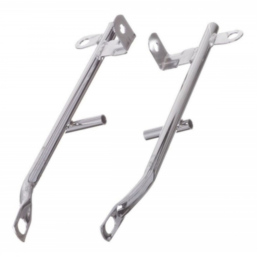 Alça Traseira Lateral Moto Honda Cb 400 Cb400 1981 1982 1983 1984 1985 1986 1987 Cromada Pro Tork